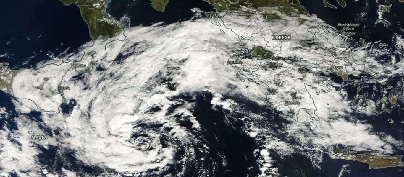 Κυκλώνας θα «χτυπήσει» ξανά την Ελλάδα - Τι λέει μετεωρολόγος από τη Ρουμανία (φώτο)